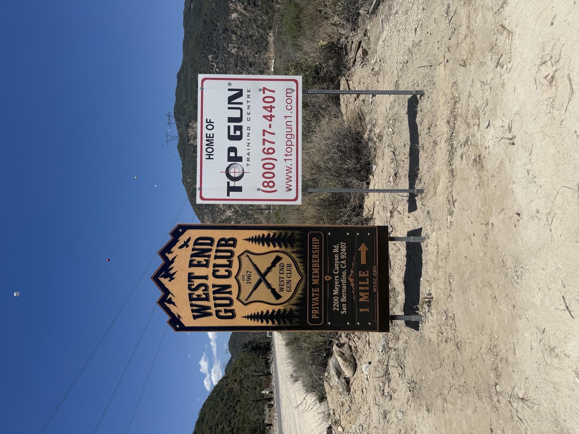 WEGC entrance sign